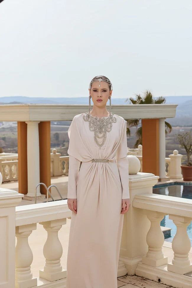JAMİLA SARAH #3157 İZGE ELBİSE
