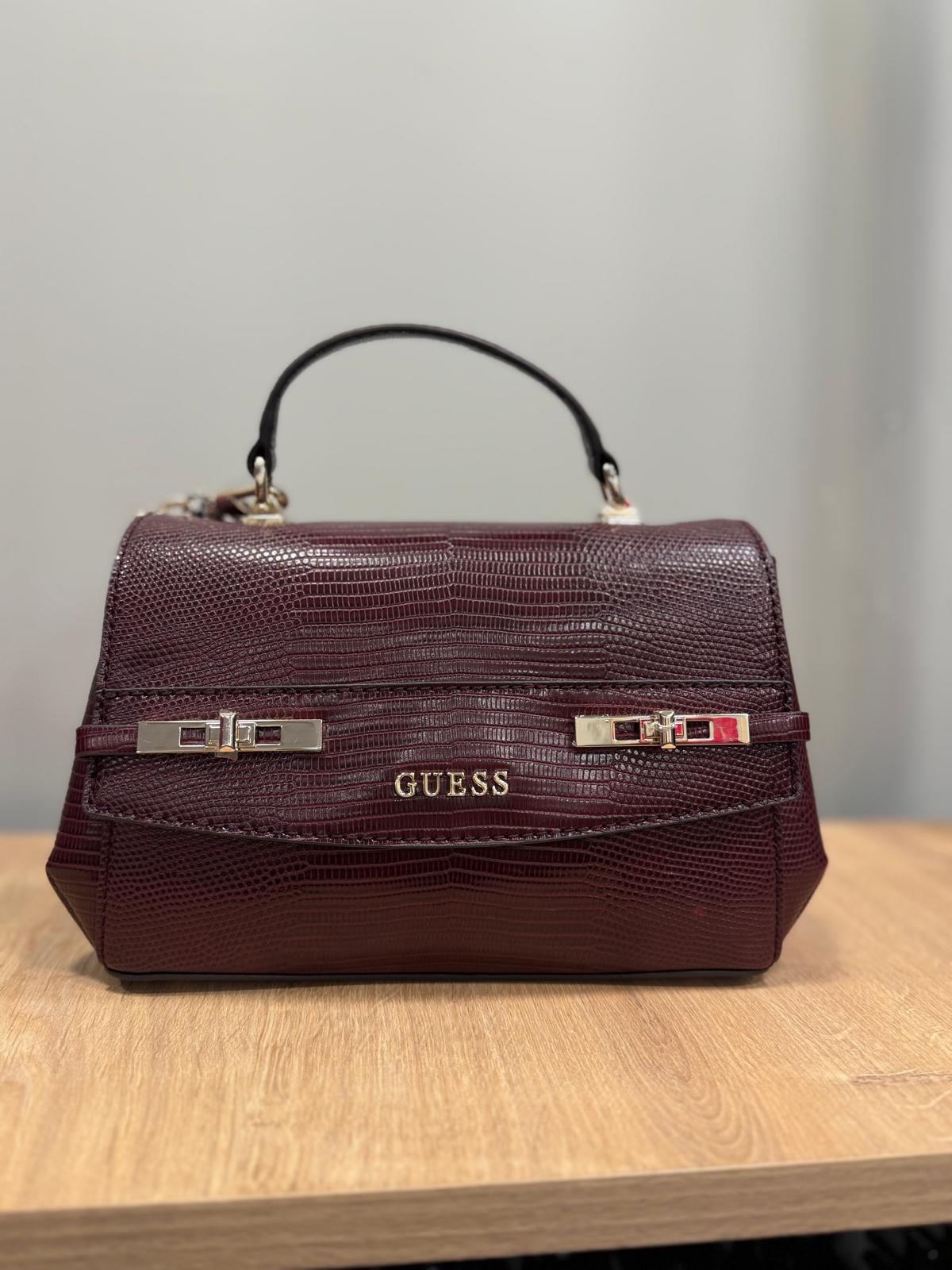 GUESS#993320 MONOGRAM KOL ÇANTASI