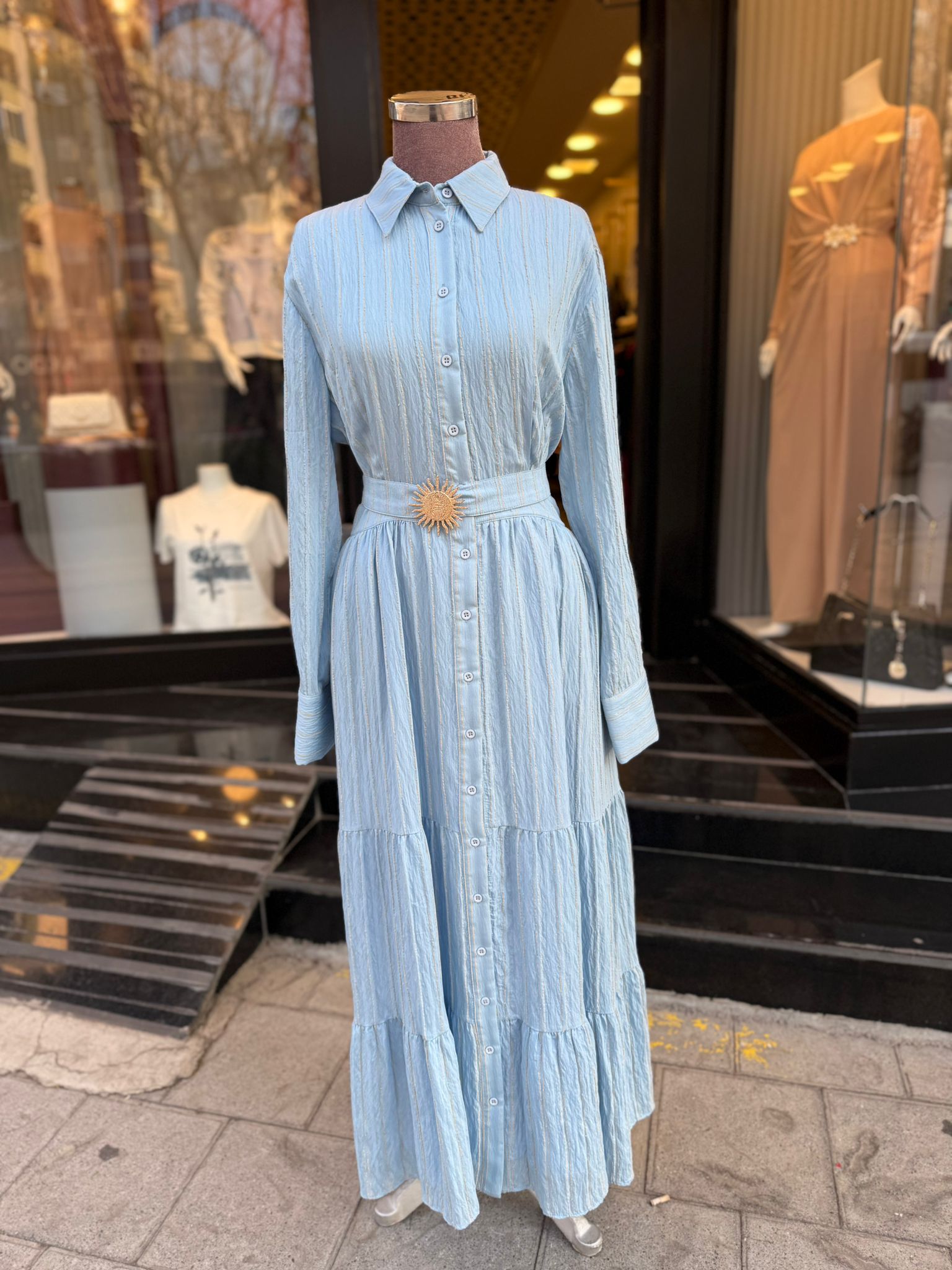 MİSSEMRAMİSS #5248 SUMMER LINE DRESS
