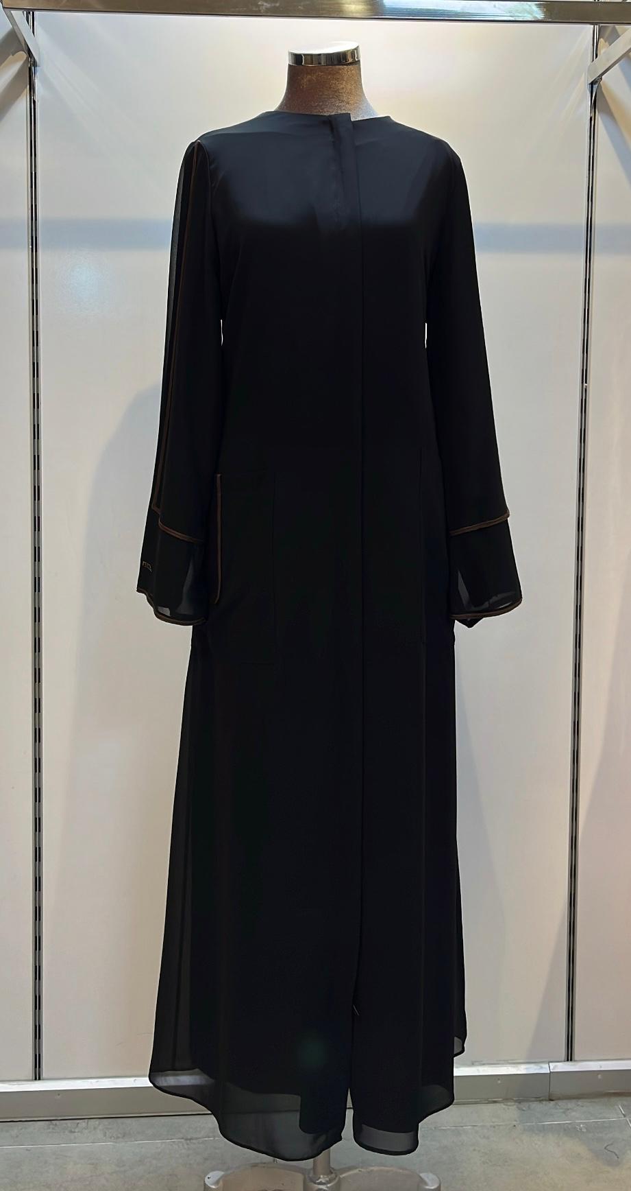 SİYAH CEPLİ FERACE #24236