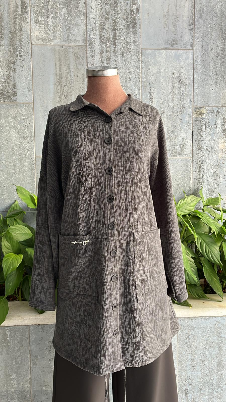 UZUN CEPLİ GÖMLEK #2905