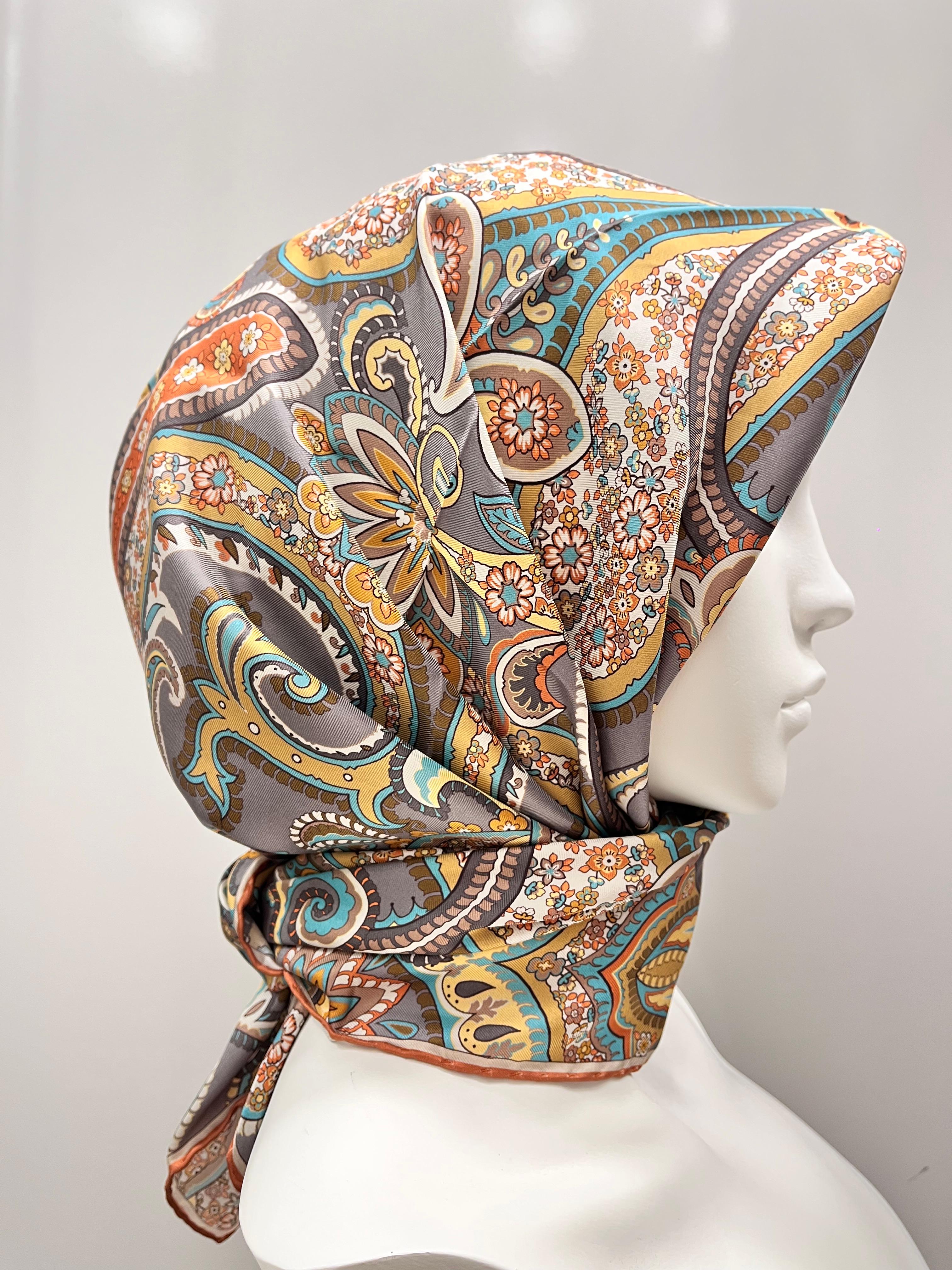 SAF İPEK EŞARP #214