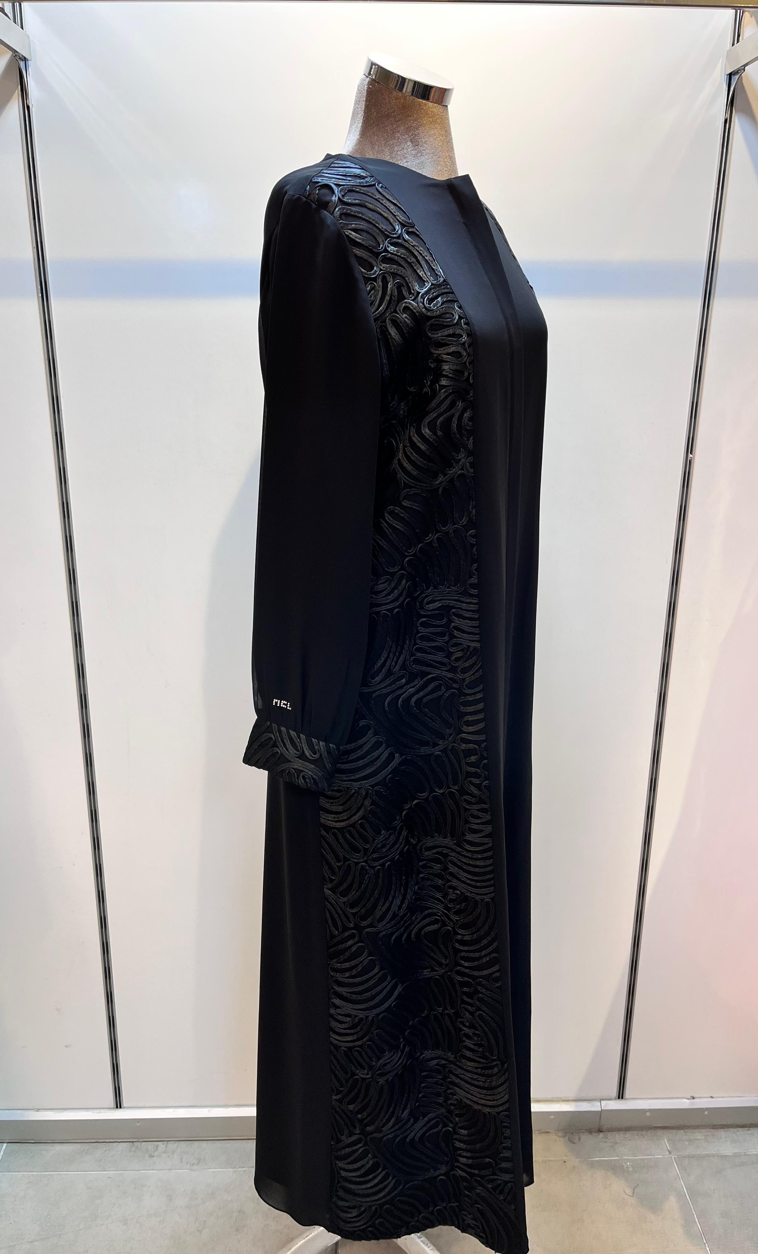 LASELİ ŞİFON ABİYE FERACE #25538