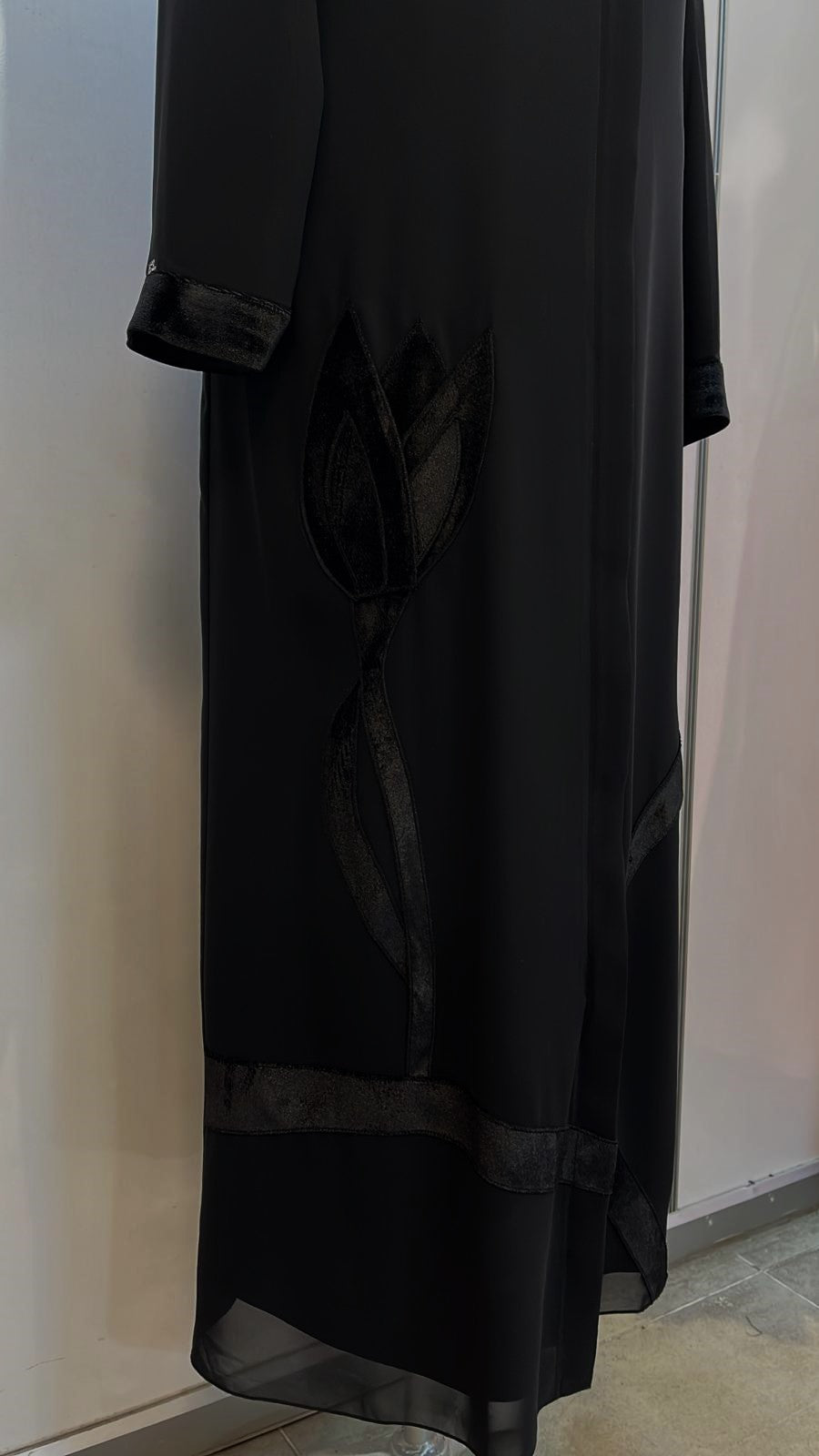 APLİKELİ LALE ŞİFON #25539