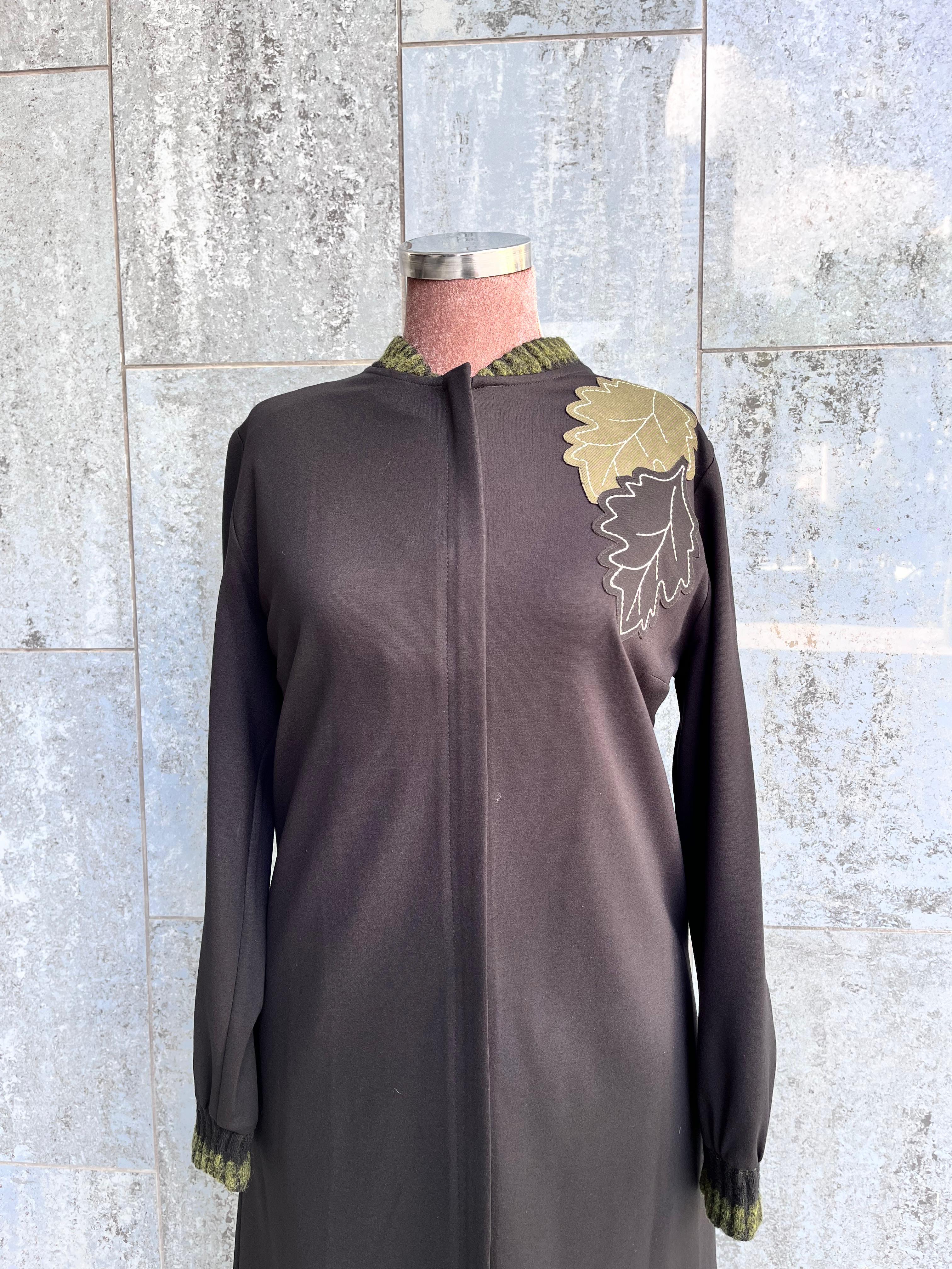 RND APLİKELİ YÜN RİBANALI FERACE #25528