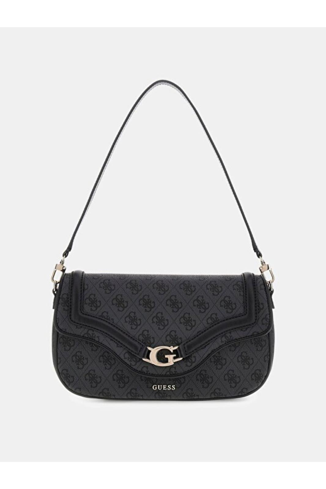 MONOGRAM DESENLİ  BAGET OMUZ ÇANTA