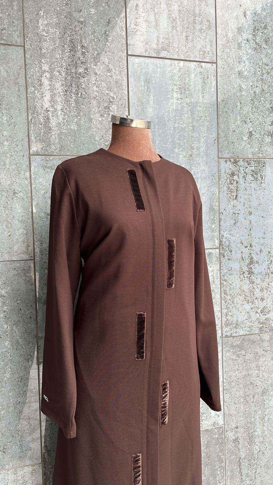 ŞERİTLİ ÖRME FERACE #25502